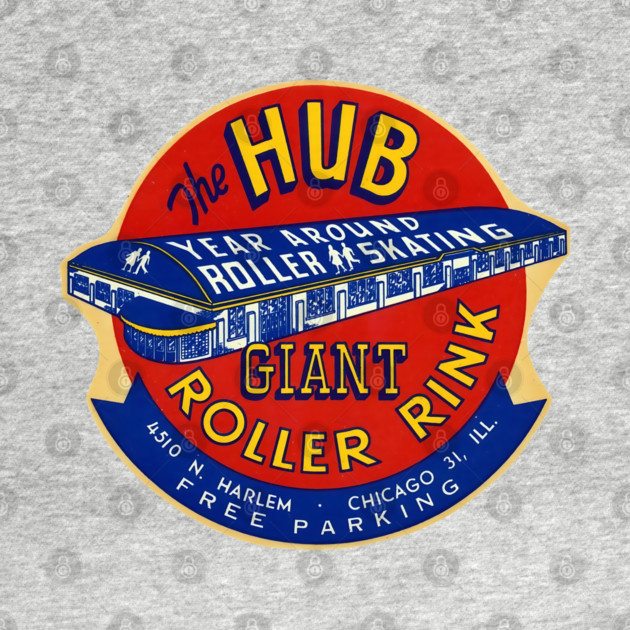 Vintage Roller Skating Chicago by Timeless Chaos