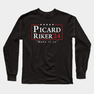 Picard-Riker Long Sleeve T-Shirt