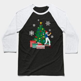 Speed Racer Around The Christmas Tree Baseball T-Shirt