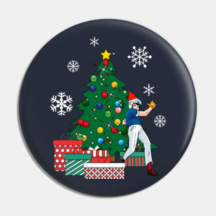 Speed Racer Around The Christmas Tree Pin