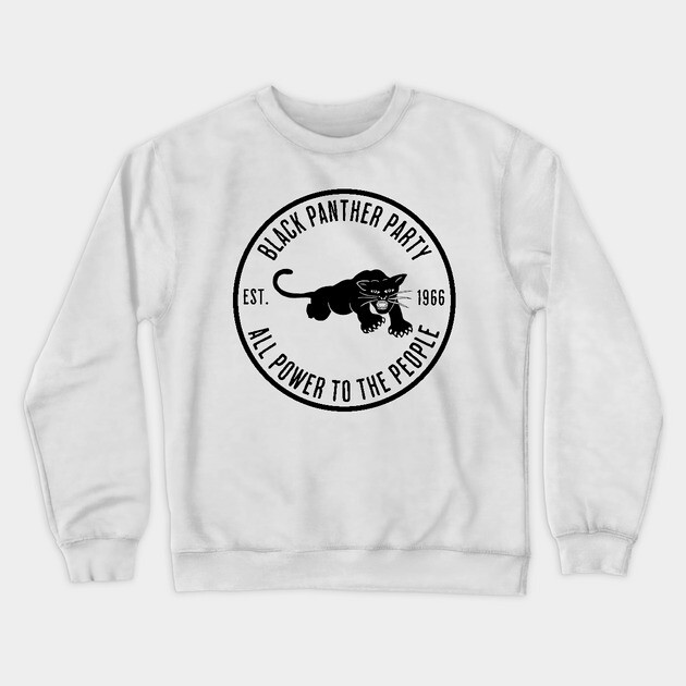 The Black Panther Party Crewneck Sweatshirt by UrbanLifeApparel