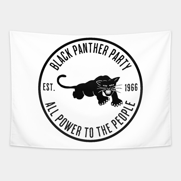 The Black Panther Party Tapestry by UrbanLifeApparel