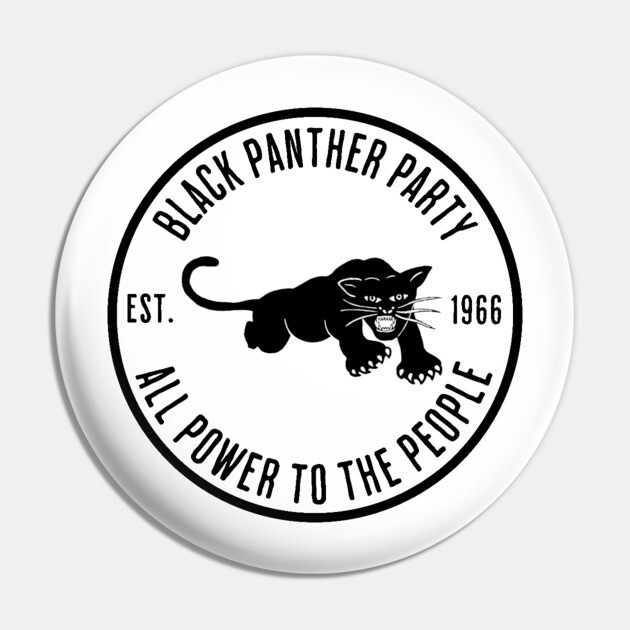 The Black Panther Party Pin by UrbanLifeApparel