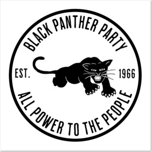 The Black Panther Party Posters and Art