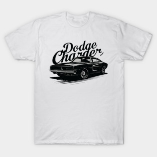 Dodge Charger RT Hellcat "1969" JDM Retro Muscle Car T-Shirt