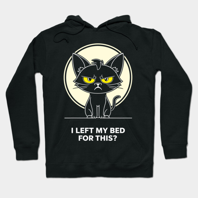 I Left My Bed For This Annoyed Introvert Hoodie by Anticorporati