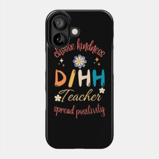 Deaf Hard of Hearing ASL SPED School D/HH Teacher Phone Case