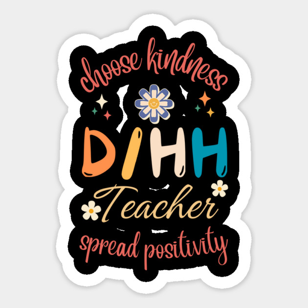 Deaf Hard of Hearing ASL SPED School D/HH Teacher Sticker by The WYLD Tribe