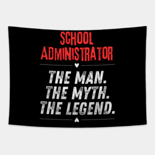 School Administrator Tapestry