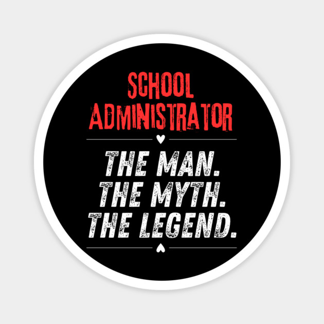 School Administrator Magnet by BlackMeme94