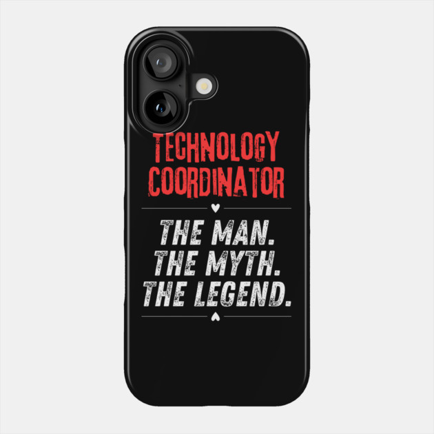 Technology Coordinator Phone Case by BlackMeme94