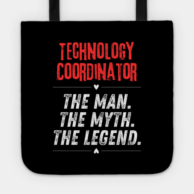 Technology Coordinator Tote by BlackMeme94
