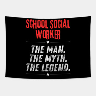 School Social Worker Tapestry