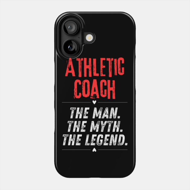 Athletic Coach Phone Case by BlackMeme94
