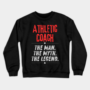 Athletic Coach Crewneck Sweatshirt