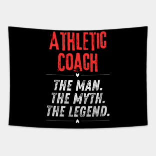Athletic Coach Tapestry