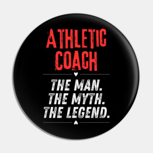 Athletic Coach Pin