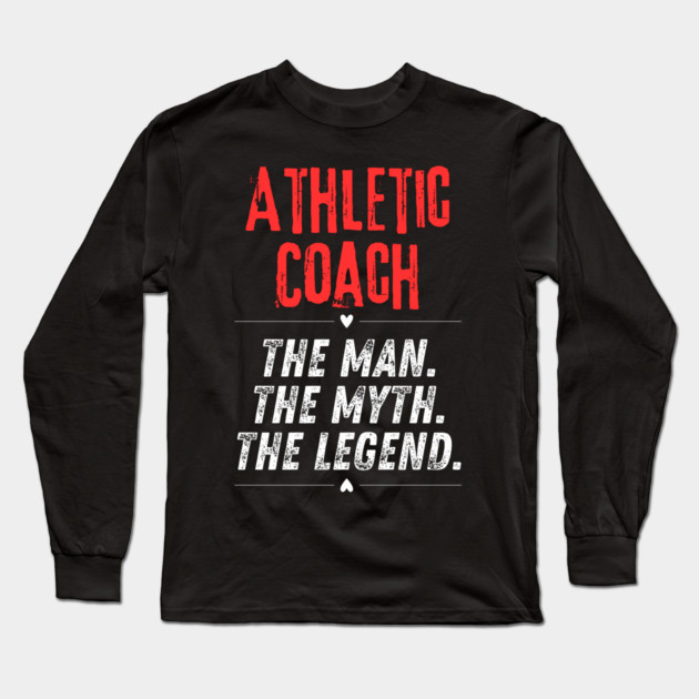 Athletic Coach Long Sleeve T-Shirt by BlackMeme94