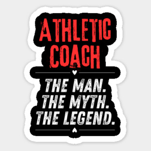 Athletic Coach Sticker