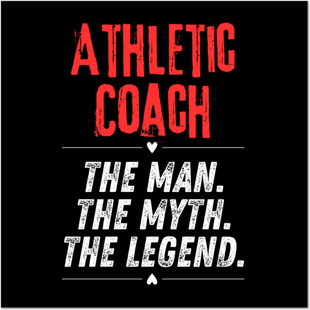 Athletic Coach Wall Art by BlackMeme94
