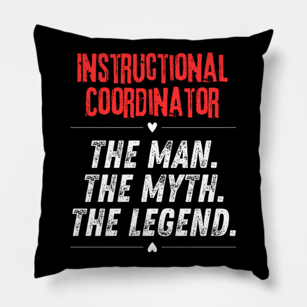 Instructional Coordinator Pillow by BlackMeme94