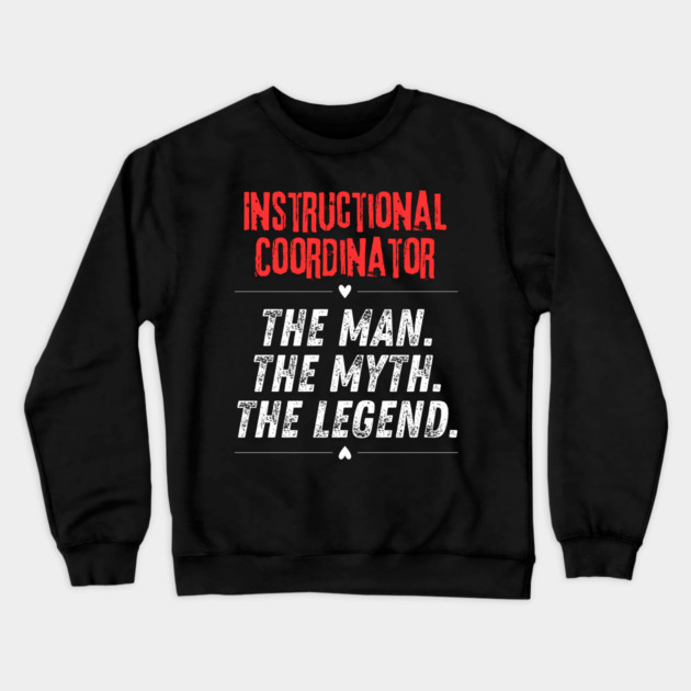 Instructional Coordinator Crewneck Sweatshirt by BlackMeme94