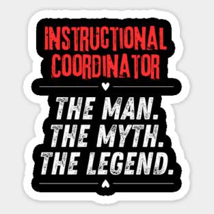 Instructional Coordinator Sticker