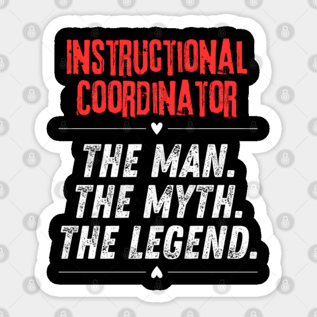 Instructional Coordinator Sticker by BlackMeme94