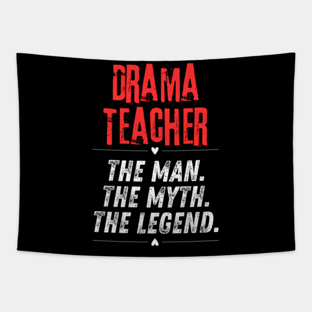 Drama Teacher Tapestry by BlackMeme94