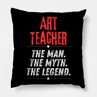 Art Teacher Pillow