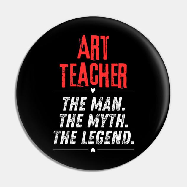 Art Teacher Pin by BlackMeme94