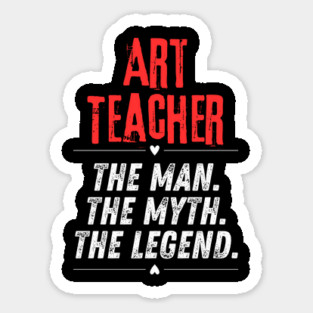 Art Teacher Sticker