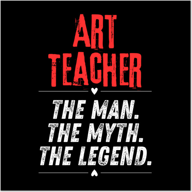 Art Teacher Wall Art by BlackMeme94