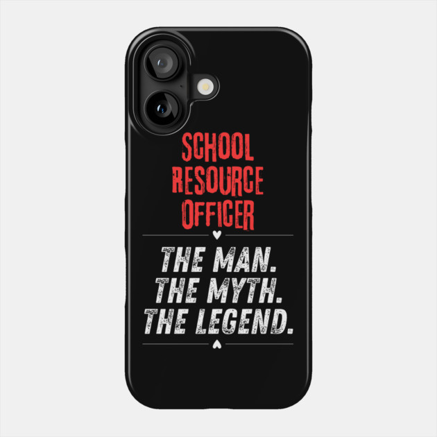 School Resource Officer Phone Case by BlackMeme94