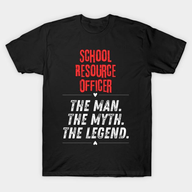 School Resource Officer T-Shirt by BlackMeme94