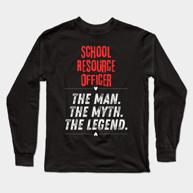 School Resource Officer Long Sleeve T-Shirt by BlackMeme94