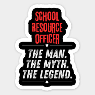 School Resource Officer Sticker