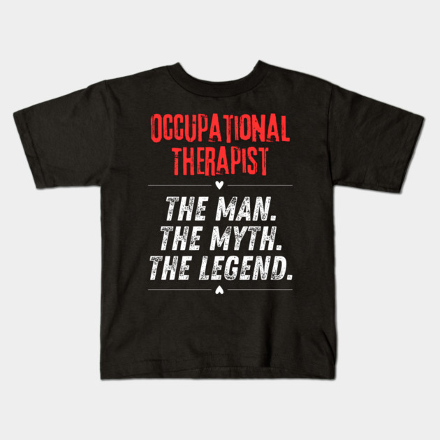 Occupational Therapist Kids T-Shirt by BlackMeme94