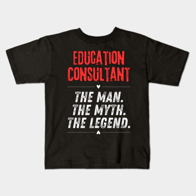 Education Consultant Kids T-Shirt by BlackMeme94