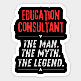 Education Consultant Sticker