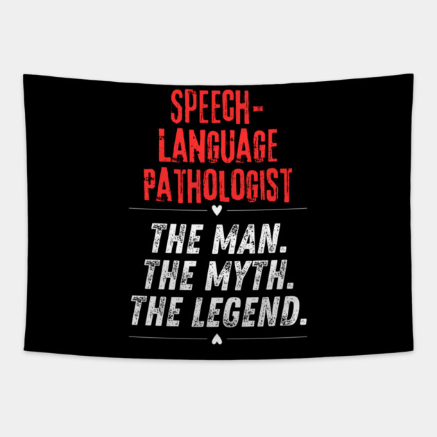Speech-Language Pathologist Tapestry by BlackMeme94