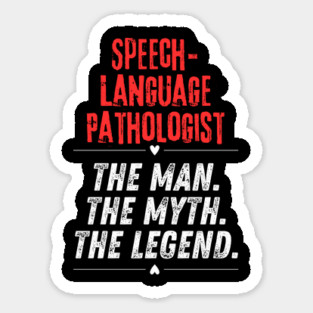 Speech-Language Pathologist Sticker