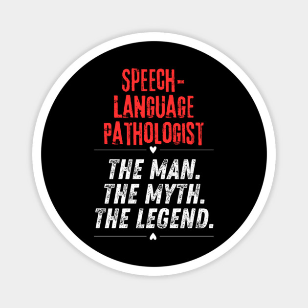 Speech-Language Pathologist Magnet by BlackMeme94
