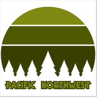 Pacific Northwest Posters and Art