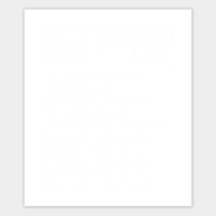 10 THINGS I TRUST MORE THAN DONALD TRUMP Sticker