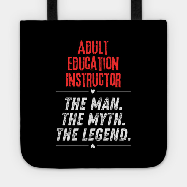 Adult Education Instructor Tote by BlackMeme94