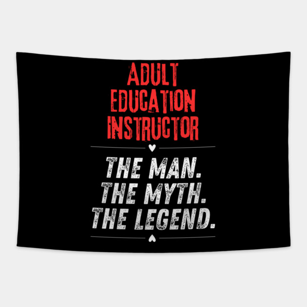 Adult Education Instructor Tapestry by BlackMeme94