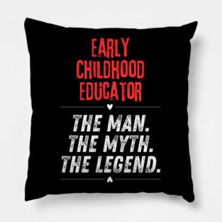 Early Childhood Educator Pillow