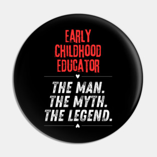 Early Childhood Educator Pin