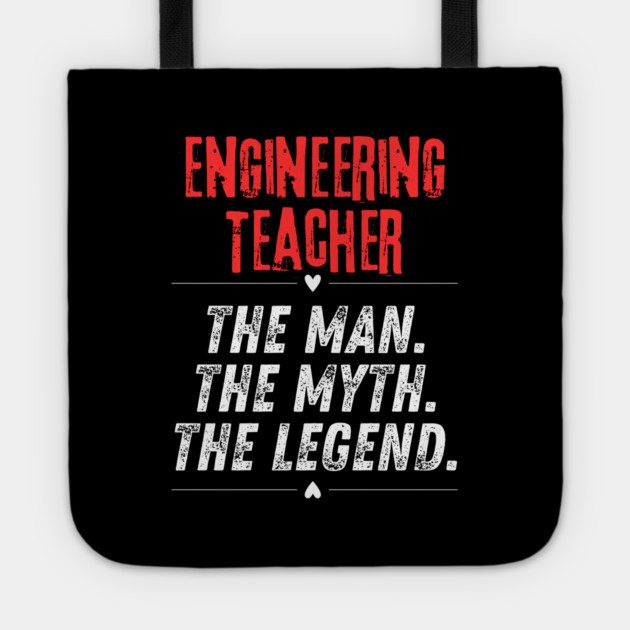 Engineering Teacher Tote by BlackMeme94